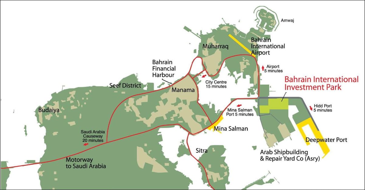 kort Bahrain 2030