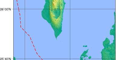 Kort Bahrain fysiske